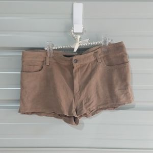 Joe's Jeans Faux Suede Shorts